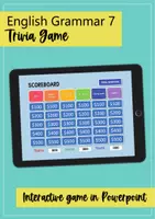 Προεπισκόπηση - Φυλλάδια - Grammar Trivia Game - 7. Σχολικό επίπεδο - Quiz game on the subject of the year (Αγγλικά) - Σελίδα 1