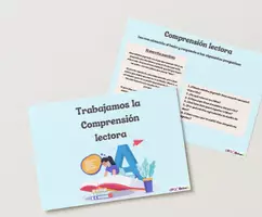Vista previa - Hojas de trabajo - Comprensión lectora - Portada