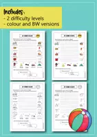 Προεπισκόπηση - Φύλλα εργασίας - My summer holidays: speaking & writing activity; differentiated (English) / Οι καλοκαιρινές μου διακοπές: δραστηριότητα ομιλίας και γραφής, διαφοροποιημένη (Αγγλικά) - Σελίδα 2