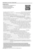 Vorschau - Arbeitsblätter - Arbeitsblätter zum Thema "Spider-Man" + Lösung & MP3 + Mindmap - Deckblatt