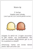 Vorschau - Unterrichtsreihen - Eiscreme / Eis - Kombinatorik / Wahrscheinlichkeit - differenziert - Seite 3