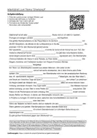 Vorschau - Arbeitsblätter - Arbeitsblätter zum Thema "Stierkampf" + Lösung & MP3 + - Deckblatt