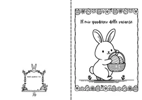 anteprima - Altro tipo di materiale - Il mio quaderno delle vacanze - tema Pasqua - Pagina 1