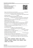 Vorschau - Arbeitsblätter - Lernposter + Arbeitsblätter zum Thema "Wasser" + Lösung & Fragen & MP3 + Mindmap + Infografik - Seite 1
