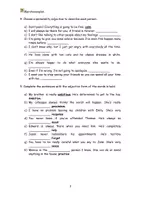 Vista previa - Hojas de trabajo - Preffixes & Suffixes worksheet. - página 3