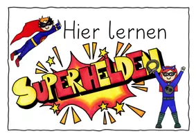 Vorschau - Poster - Wir sind SUPERHELDEN | Poster & Girlande - Seite 2