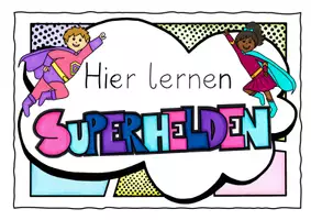 Vorschau - Poster - Wir sind SUPERHELDEN | Poster & Girlande - Seite 3