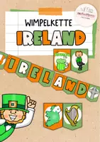 Vorschau - Mal- und Bastelvorlagen - Ireland | Wimpelkette | Tafelkarten - Deckblatt