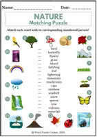 Vorschau - Spiele - Nature: Vocabulary Puzzles for English Learners - Seite 3