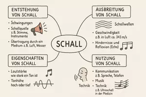 Vorschau - Arbeitsblätter - Lernposter + Arbeitsblatt "Schall" + Onlineübung & MP3 + Mindmap + Infografik - Seite 2