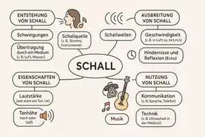 Vorschau - Arbeitsblätter - Lernposter + Arbeitsblatt "Schall" + Onlineübung & MP3 + Mindmap + Infografik - Seite 3