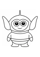 Vorschau - Mal- und Bastelvorlagen - Ausmalbilder Thema Aliens - Grundschule - Bastelvorlagen - Seite 2