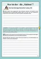 Vorschau - Arbeitsblätter - Nächstenliebe: Der barmherzige Samariter (Kl. 7-8, Reli/Ethik) - Seite 1