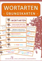 Vorschau - Aufgabenkarten - Herbst: Wortarten - Übungskarten - Deckblatt