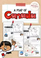 Vorschau - Arbeitsblätter - Canada | Map of Canada | Merkblatt - Deckblatt