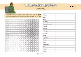 Vorschau - Arbeitsblätter - The Montgomery Bus Boycott - Vocabulary & Listening - Seite 2