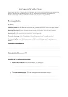 Vorschau - Anderer Materialtyp - Arbeitsblatt Podcast bewerten - Deckblatt