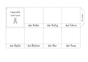 Vorschau - Arbeitsblätter - Leporellos Ä Ö Ü - 9 Vorlagen - Seite 3