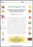 Vorschau - Spiele - Easter : Six Word Search Puzzles (English) - Seite 3
