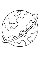 Vorschau - Mal- und Bastelvorlagen - Prickelbilder / Fensterbilder PAKET Thema Planeten - Grundschule - Bastelvorlagen - Seite 2