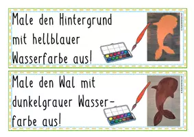 Vorschau - Stundenentwürfe - Kunststunde: Der magische Wal - Seite 3