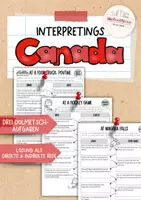 Vorschau - Arbeitsblätter - Canada | Interpretings | Mediation | Englisch Prüfung | oral exam - Deckblatt
