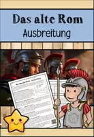 Vorschau - Arbeitsblätter - Rom: Vom Dorf zum Weltreich - Arbeitsblätter, Lösungen, Präsentation und Hörtext - Deckblatt