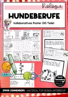 Vorschau - Poster - Hundeberufe - kollaboratives Poster - Deckblatt