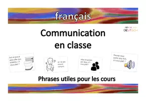 Vorschau - Poster - Francais: Communication en classe - phrases importantes - Seite 1