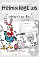 Vorschau - Arbeitsblätter - Helma legt los Arbeitsheft zum Bilderbuch | Ostern - Deckblatt