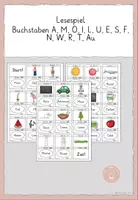 Vorschau - Spiele - Materialpaket - Lesespiele Flex und Flora Klasse 1 - Seite 1