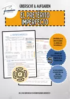 Vorschau - Arbeitsblätter - Merkblatt - Pretérito imperfecto - Versión Apúntate 3 - Deckblatt