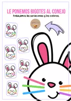 Vista previa - Tarjetas / Manipulativos - Bigotes al conejo - Tesoros Brillantes - Portada