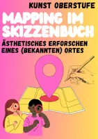 Vorschau - Stundenentwürfe - Studien im Skizzenbuch: einen Ort künstlerisch erforschen (Kunst) - Deckblatt
