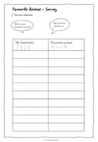 Vorschau - Arbeitsblätter - Favourite Farm Animal - Surveys - Grundschule - Seite 3