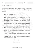 Vorschau - Arbeitsblätter - Materialpaket Deutsch: Buchstabeneinführung A-Z - Seite 2