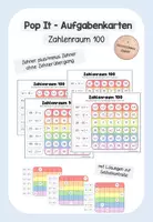 Vorschau - Fördermaterial/Inklusion - Pop-It Aufgabenkarten - ZR 100 Gesamtpaket - Seite 1