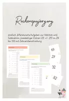 Vorschau - Spiele - Rechenspaziergang - Deckblatt
