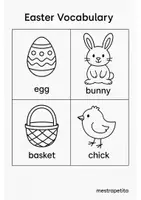 Vista previa - Unidades / Secuencias / Situaciones de Aprendizaje - Easter activity book - página 1