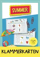 Προεπισκόπηση - Φύλλα εργασίας - Summer: Κάρτες Bracket (Αγγλικά) - Εξώφυλλο