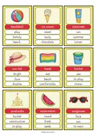 Προεπισκόπηση - Φύλλα εργασίας - Summer: guess the word; vocabulary game (English) / Καλοκαίρι: μαντέψτε τη λέξη, παιχνίδι λεξιλογίου (Αγγλικά) - Σελίδα 2
