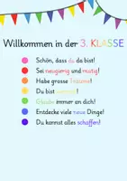 Vorschau - Poster - Du bist 1. Klasse / Willkommensgeschenk / Erster Schultag - Seite 3