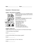 Vorschau - Fördermaterial/Inklusion - Balladen Klasse 6/7 Klassenarbeit: Die Goldgräber Emanuel Geibel - Seite 2