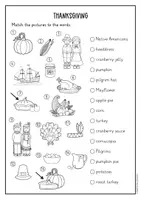 Προεπισκόπηση - Φύλλα εργασίας - Thanksgiving vocabulary activity (English) / Δραστηριότητα λεξιλογίου για την Ημέρα των Ευχαριστιών (Αγγλικά) - Σελίδα 1
