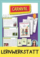 Προεπισκόπηση - Φύλλα εργασίας - Carnival - Learning workshop (English) / Carnival -- Εργαστήριο εκμάθησης (Αγγλικά) - Εξώφυλλο