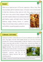 Προεπισκόπηση - Φύλλα εργασίας - Carnival - Learning workshop (English) / Carnival -- Εργαστήριο εκμάθησης (Αγγλικά) - Σελίδα 2