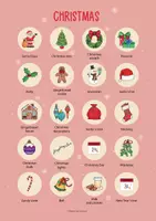 Προεπισκόπηση - Φύλλα εργασίας - Christmas Posters; Λεξιλόγιο (Αγγλικά) - Σελίδα 1