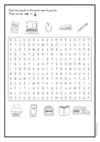 Προεπισκόπηση - Φύλλα εργασίας - Back to School - School objects posters and activities (English) /Επιστροφή στο σχολείο - Αφίσες και δραστηριότητες σχολικών αντικειμένων (Αγγλικά) - Σελίδα 3