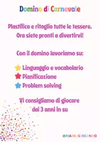 anteprima - Esercizi - Attività a tema carnevale pdf - Pagina 1