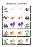 anteprima - Esercizi - Attività a tema carnevale pdf - Pagina 2